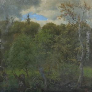 A Spring Forest by Heinrich Buntzen
