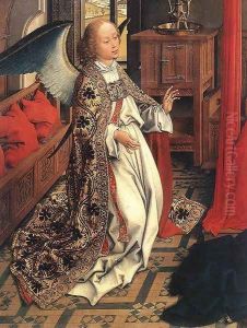 The Annunciation (detail-1) c. 1440 by Rogier van der Weyden