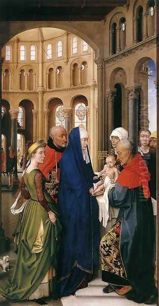 St Columba Altarpiece (right panel) c. 1455 - view 1