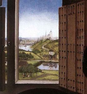 St Ivo (detail) c. 1450 by Rogier van der Weyden