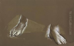 Study Of Feet For 'the Days Of Creation'