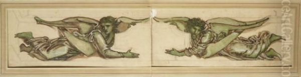 Design For An Angel Frieze - view 1