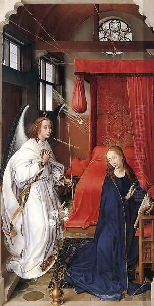 St Columba Altarpiece (left panel) c. 1455 - view 1
