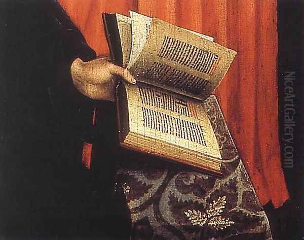 The Annunciation (detail-4) c. 1440 - view 1