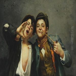 Two Boys With A Pipe Two Boys With A Pipe
