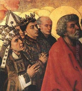 The Last Judgment (detail-3) 1446-52 by Rogier van der Weyden