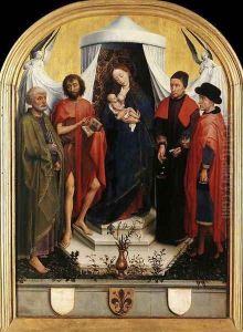 Virgin with the Child and Four Saints 1450-51