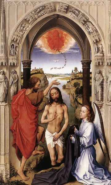 St John the Baptist altarpiece - central panel - view 1