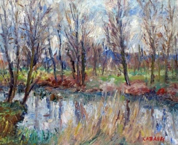Peupliers En Bord De Riviere - view 1