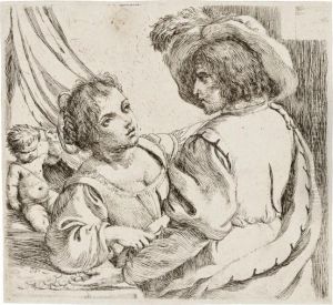 Gli Amanti by Giuseppe (Il Cremonese) Caletti