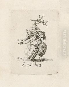 Die Sieben Todsunden by Jacques Callot