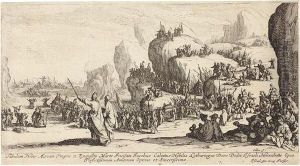 Le Passage De La Mer Rouge by Jacques Callot