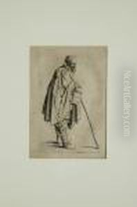 Figura Di Vecchio by Jacques Callot