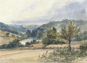 The Lake At Madeley, Staffordshire