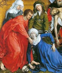 Deposition (detail) 3 by Rogier van der Weyden
