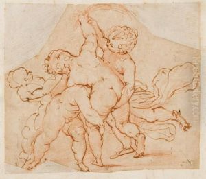 Gioco Di Putti by Luca Cambiaso