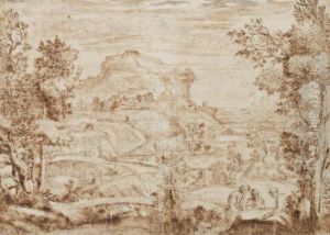 Paysage Anime by Domenico Campagnola