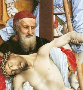 Deposition (detail) 4 by Rogier van der Weyden