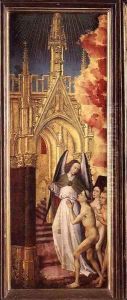 The Last Judgment (detail) by Rogier van der Weyden