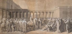 L'arrivo Dell'imperatore by Vincenzo Camuccini