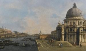 Venice, The Entrance To The Grand Canal Looking East