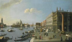 Venice, A View Of The Bacino Di San Marco