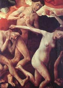 The Last Judgment (detail) 7 by Rogier van der Weyden