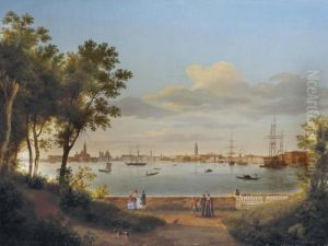 Vue De Venise Depuis Les Giardini Vue De Venise Depuis Les Giardini