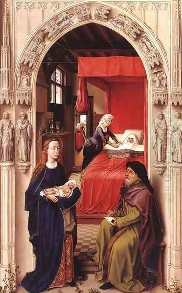 St John Altarpiece (left panel) - view 1