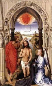 St John Altarpiece (central panel) by Rogier van der Weyden