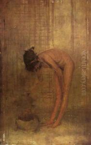 Nude Girl with a Bowl
