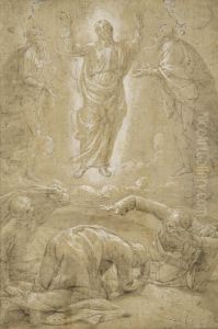 The Transfiguration by Simone Cantarini (Pesarese)