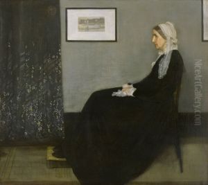 Arrangement in Grey and Black- Portrait of the Artist's Mother 1871