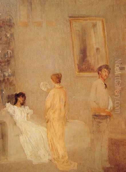Whistler in his Studio - view 1