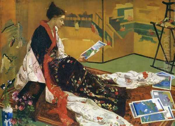 Caprice in Purple and Gold, The Golden Screen - view 1