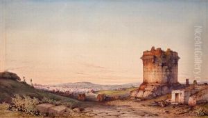 Via Appia Mit Dem Grabmal Der Priscilla