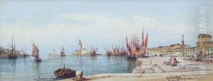 Porticciolo Con Barche by Gabriele Carelli