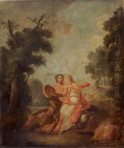 Satyre Et Sa Proie