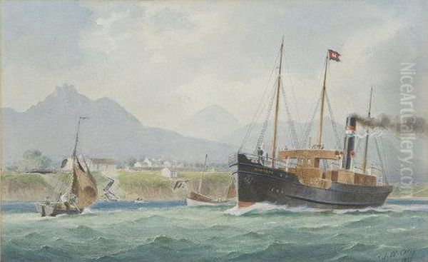 The 'montalto' Off The Northern Entrance To Carlingford Lough - view 1