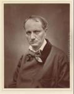 Charles Baudelaire, C. 1860 by Etienne Carjat