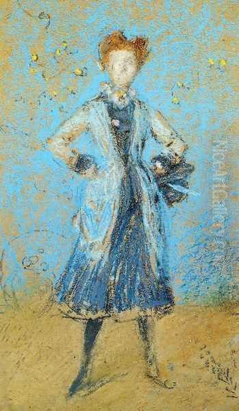 The Blue Girl - view 1