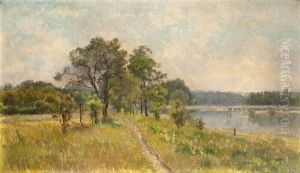 Bords De Seine by Maria Cornilleau Raoul Carl-Rosa