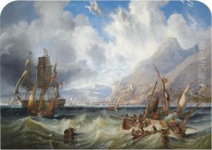 A Large Second Rate, Probably H.m.s. 
Asia