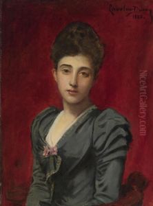 Portrait Of The Countess Lily De Roussy De Sales