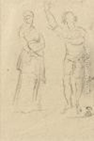 Etude Pour Une Figure De La
Fontaine De L'observatoire Etude Pour La Pecheuse De Vignots (recto) - view 1