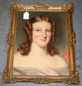 Portrait Of A Lady by Margaret Sarah Carpenter
