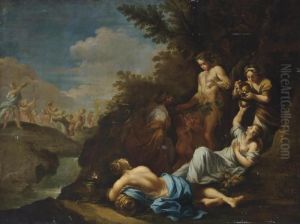 King Midas Before Bacchus