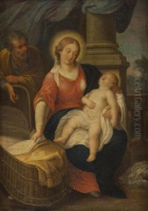Sacra Famiglia by Annibale Carracci