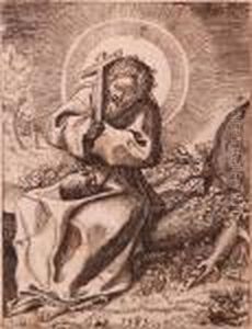 Francis Of Assisi by Annibale Carracci