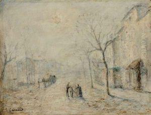 Charrettes A Lyon by Louis Hilaire Carrand